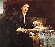 Lorenzo Lotto, Portrait of a Gentleman in his Study